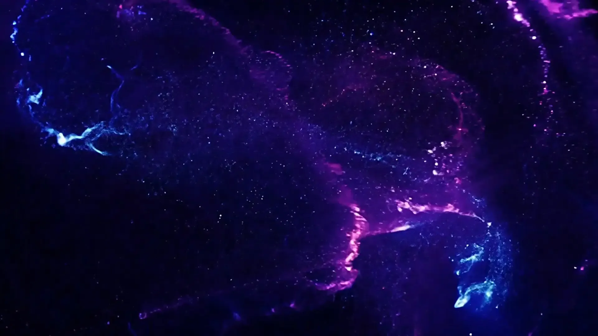 Mystical Nebula Swirl Overlay for Sci-Fi Logo Animation